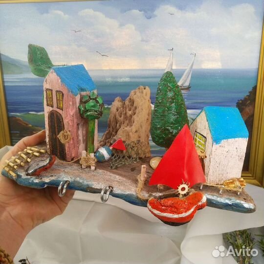 Дрифтвуд ключница.Итальянские домики