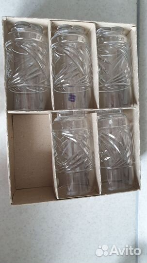 Хрустальные стаканы