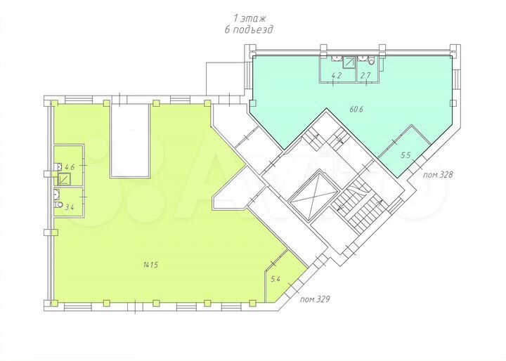 Свободного назначения, 154.7 м²