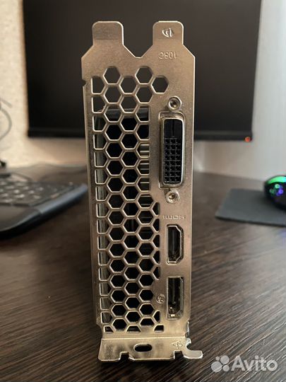 Видеокарта Palit Geforce gtx 1050 ti stormx