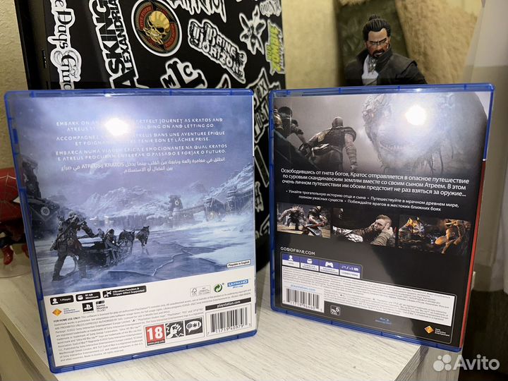 God of war ragnarok и 2018 PS5 (русская озвучка)