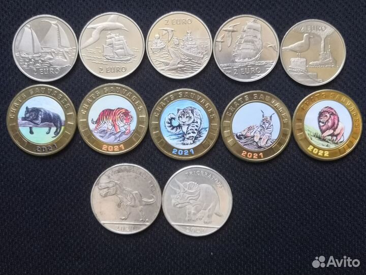 Наборы монет ч. II