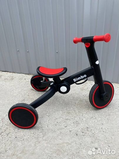 Велосипед детский беговел 3 в 1 bimbo