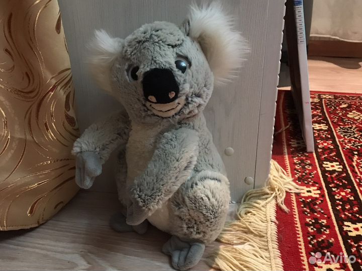 Мягкие игрушки единорог и коала