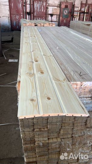 Евровагонка Штиль сосна, имитация бруса