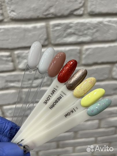 Набор гель лаков и камуфлирующих баз