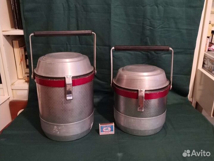 Термос СССР для горячей пищи