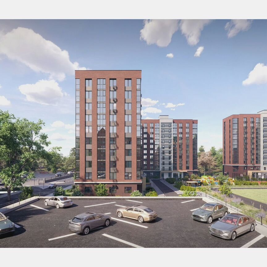 1-к. квартира, 38,1 м², 8/10 эт.