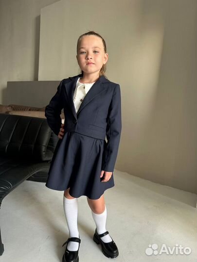 Пиджак укороченный для девочки