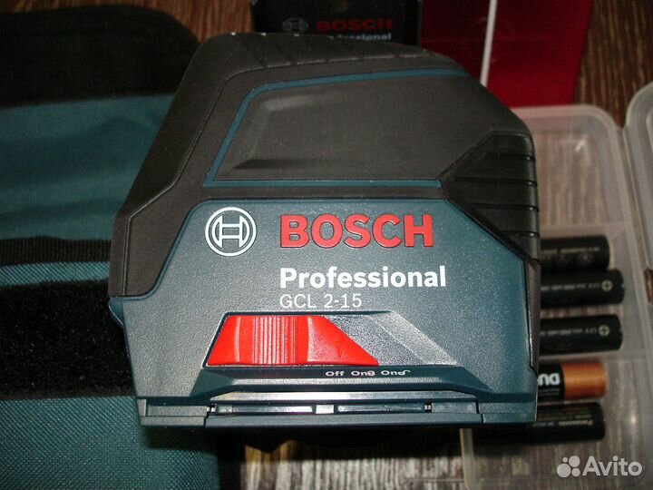 Лазерный нивелир Bosch GCL 2-15 Professional + RM1