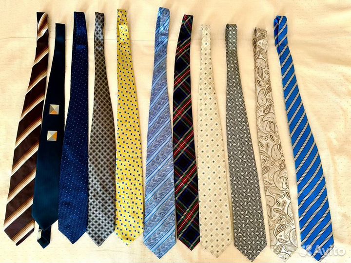 Галстук бабочка, галстуки классические 100 шелк