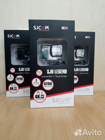Экшн камера sjcam SJ6 Legend черная