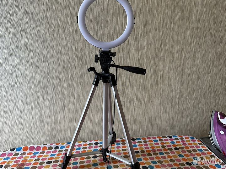 Лампа кольцевая+ Штатив