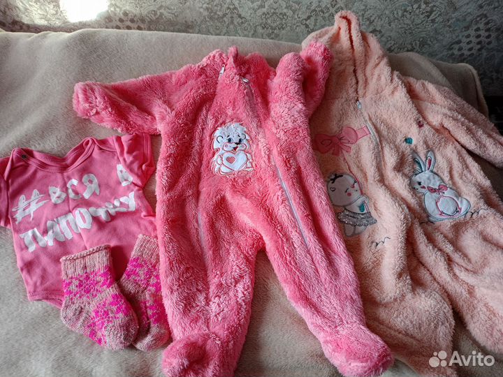 Вещи пакетом для новорожденной девочки