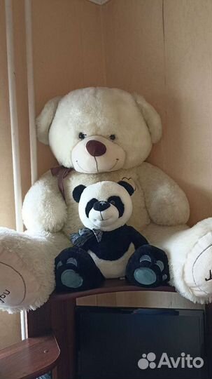 Большие плюшевые мишки медведи