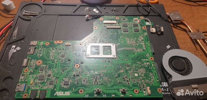 Asus x54h разбор / на запчасти