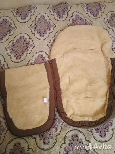 Зимний конверт в коляску 