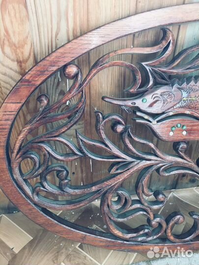 Панно дерево 95х63