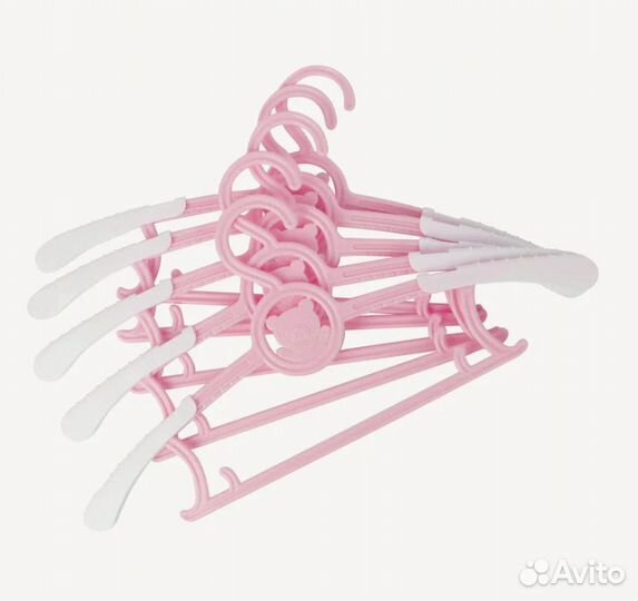 Вешалки плечики детские раздвижные 10шт