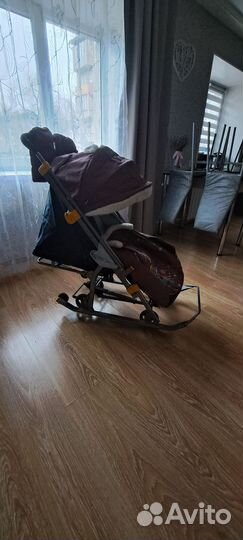 Коляска санки