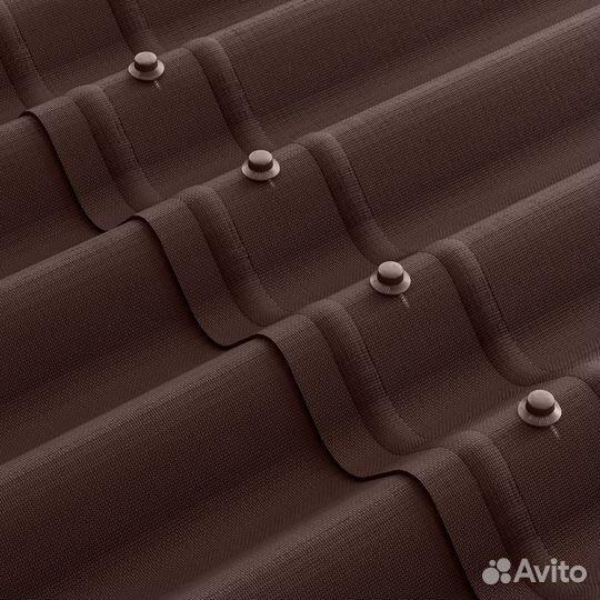 Ондулин Смарт коричневый