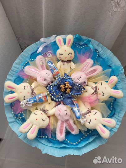 Букеты из игрушек