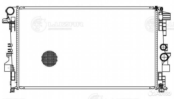 Радиатор охлаждения MB Vito/Viano