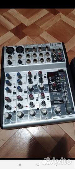 Микшерный пульт behringer xenyx 1002