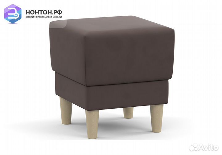 Пуф Айрин коричневый