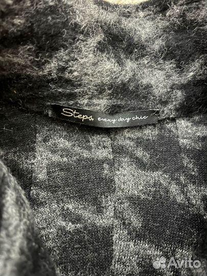 Укороченный шерстяной пиджак,44 р(Италия)