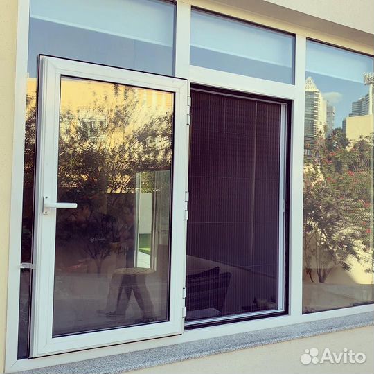 Сетка москитная Плиссе дверная