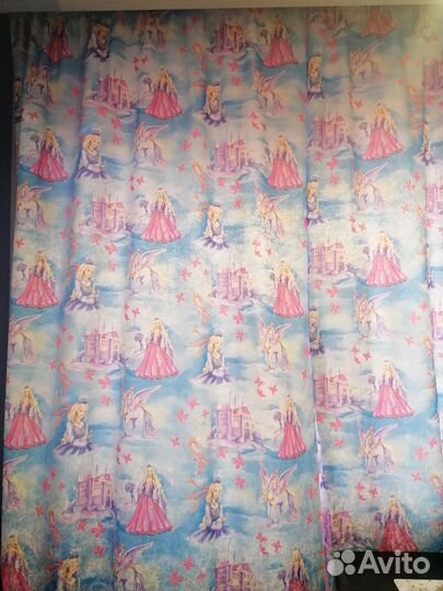 Шторы принцессы Барби