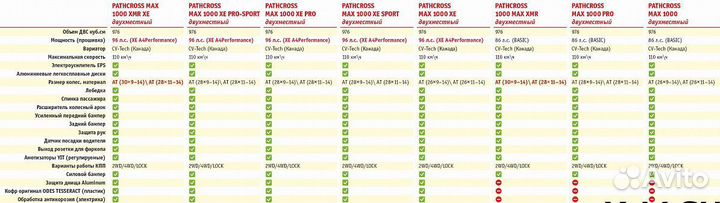 Квадроцикл aodes pathcross MAX 1000, 2 мест камо