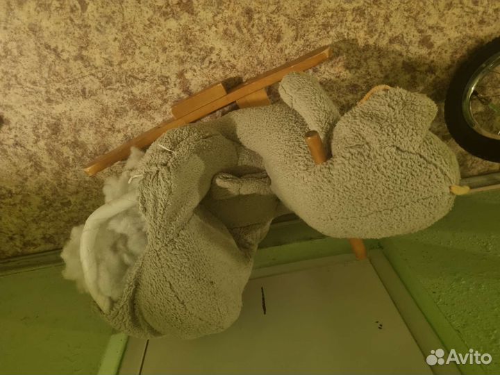 Детская качалка слонёнок