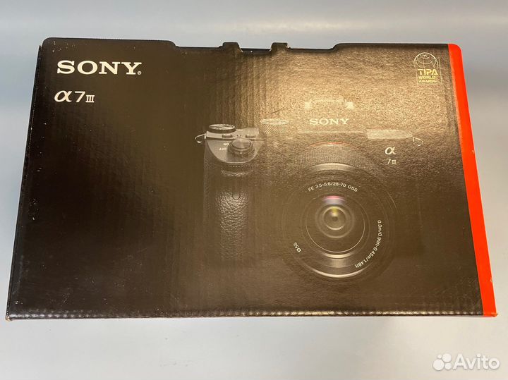 Sony Alpha a7 III (a7m3) Kit 28-70mm новый