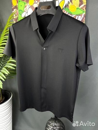 Футболка поло мужское prada