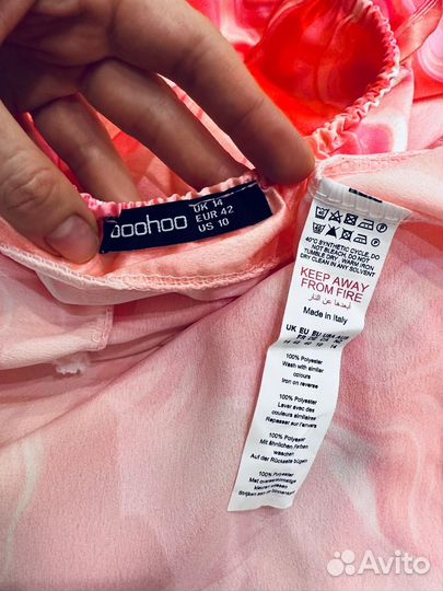 Сарафан в нежных тонах новый Boohoo