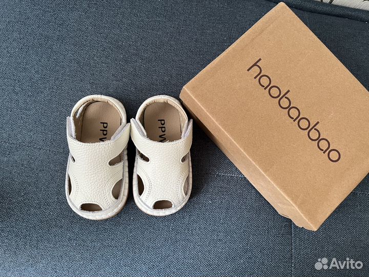 Босоножки детские кожаные