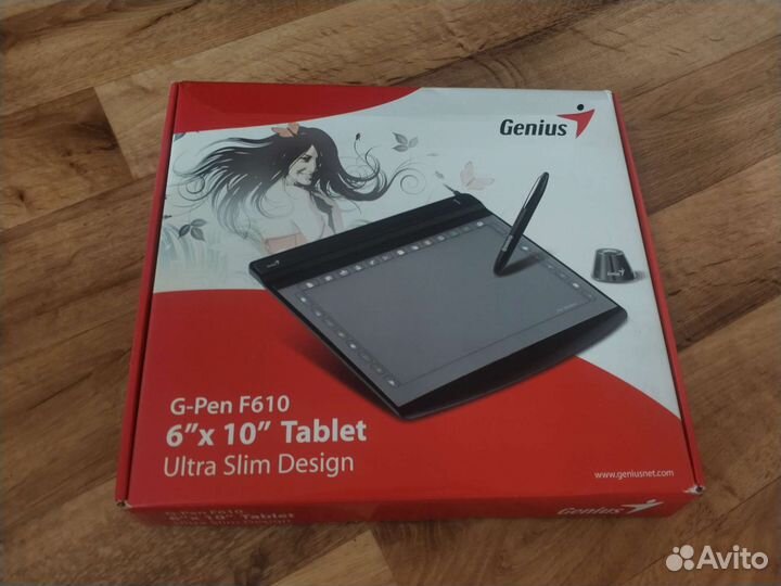 Genius g-pen f610 графический планшет