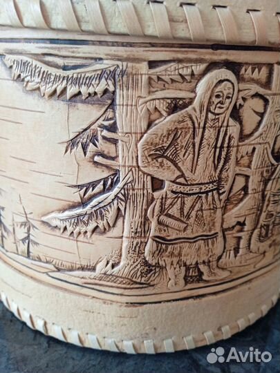 Туес из бересты. Новый