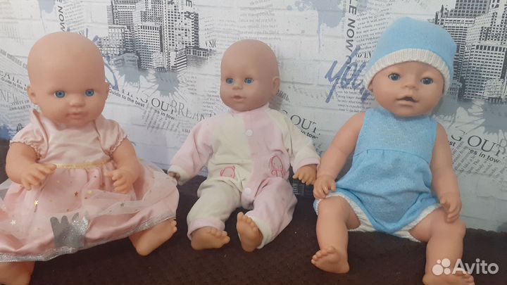 Кукла пупс беби Берн