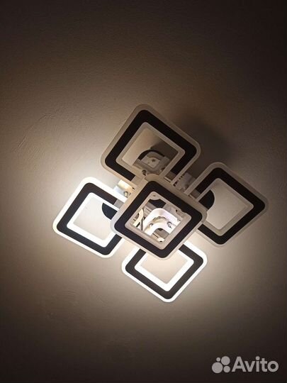 Люстра светодиодная с пультом бу