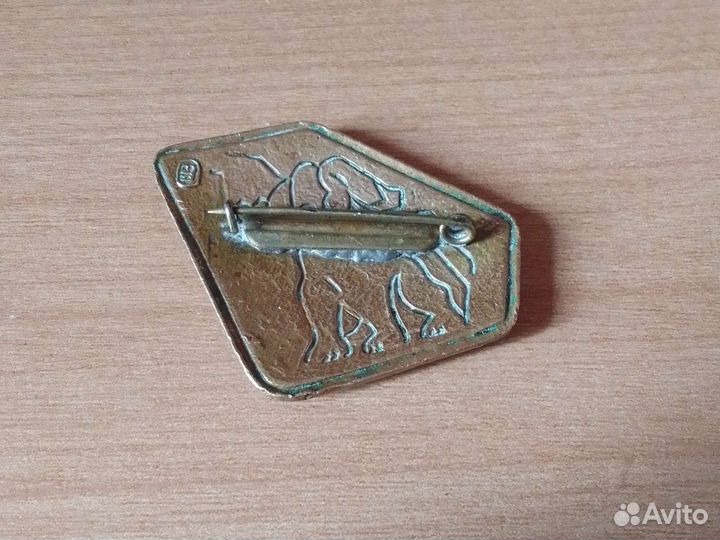 Брошь Собачка (