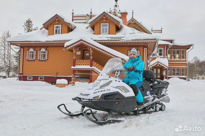 Снегоход stels ставр MS600