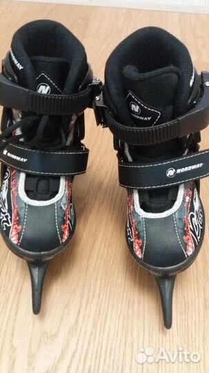 Коньки детские раздвижные