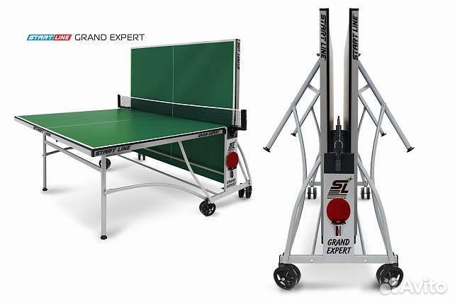 Теннисный стол для помещений Grand Expert green