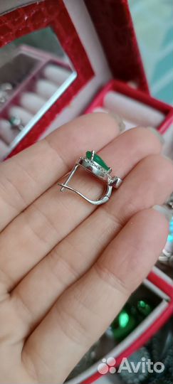 Серьги серебро 925