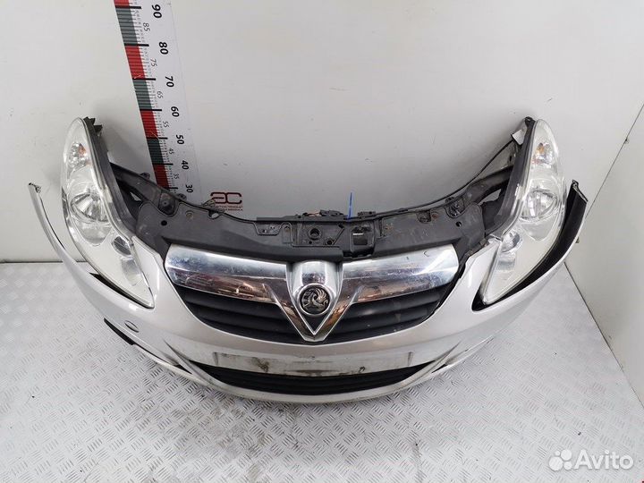 Бампер (ноускат) для Opel Corsa D R0B1F12K1V1