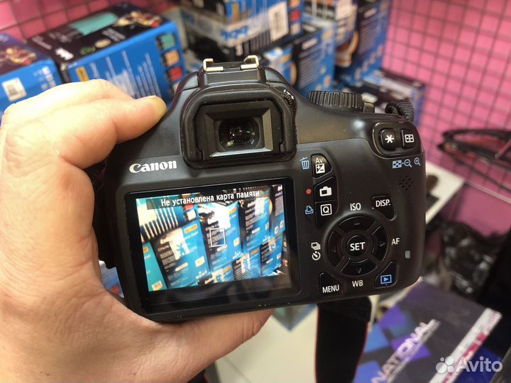 Фотоаппарат canon eos 1100d