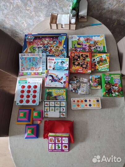 Пазлы и развивающие игры